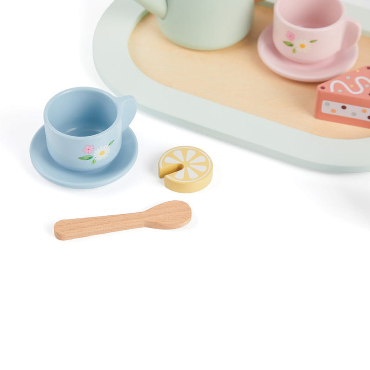 Let's Play Wooden Tea Set, product image 3
