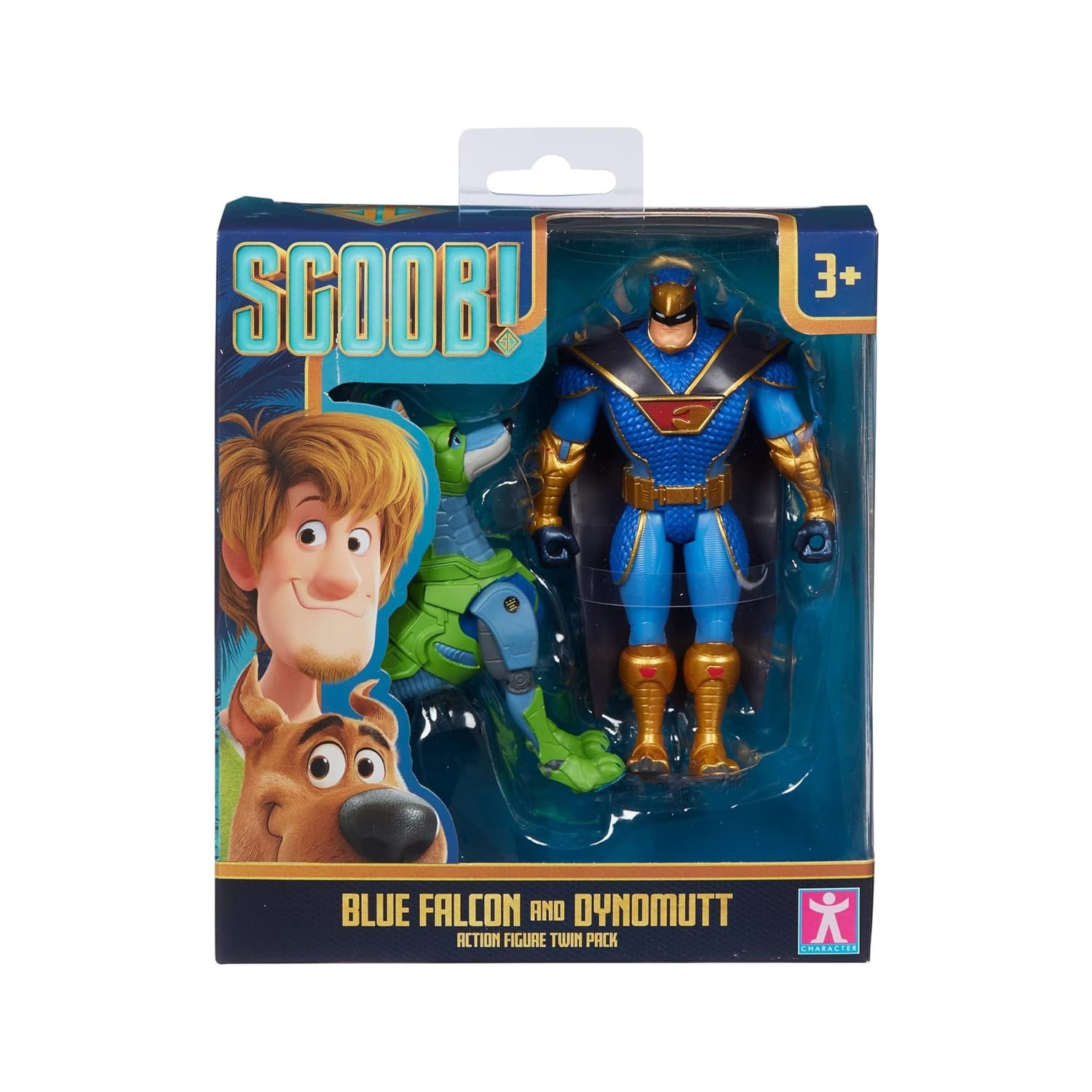 Scooby Doo Figure - Blue Falcon And Dynomutt, product image 2