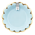 Let's Party Scalloped Paper Plates 10 Pack, product image 2