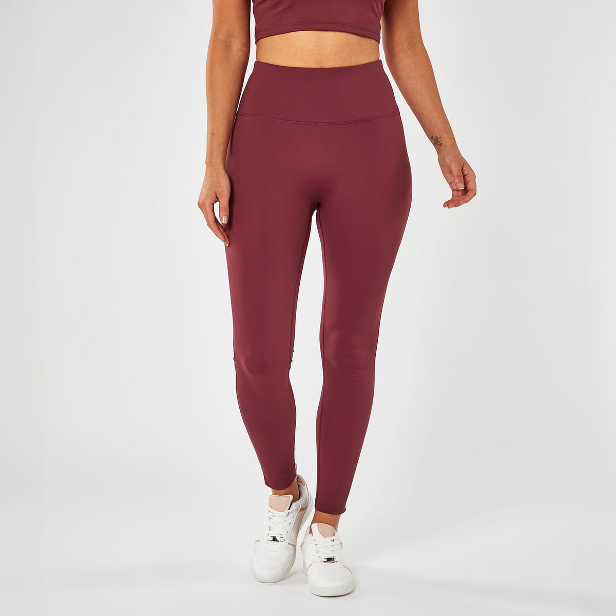Active By Originals Burgundy Leggings, product image 3