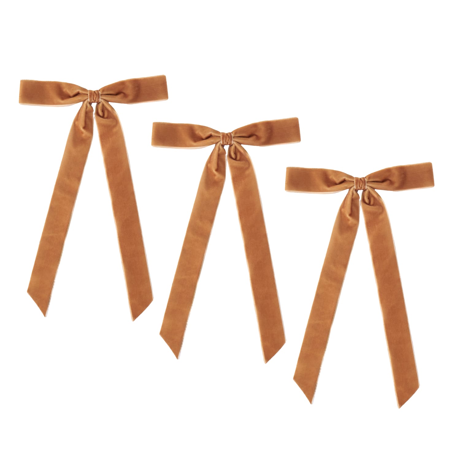 Winter Luxe Velvet Long Tail Bow 3 Pack, product image 6