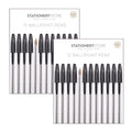 Stationery Store Ballpoint Pens 12 Pack x2