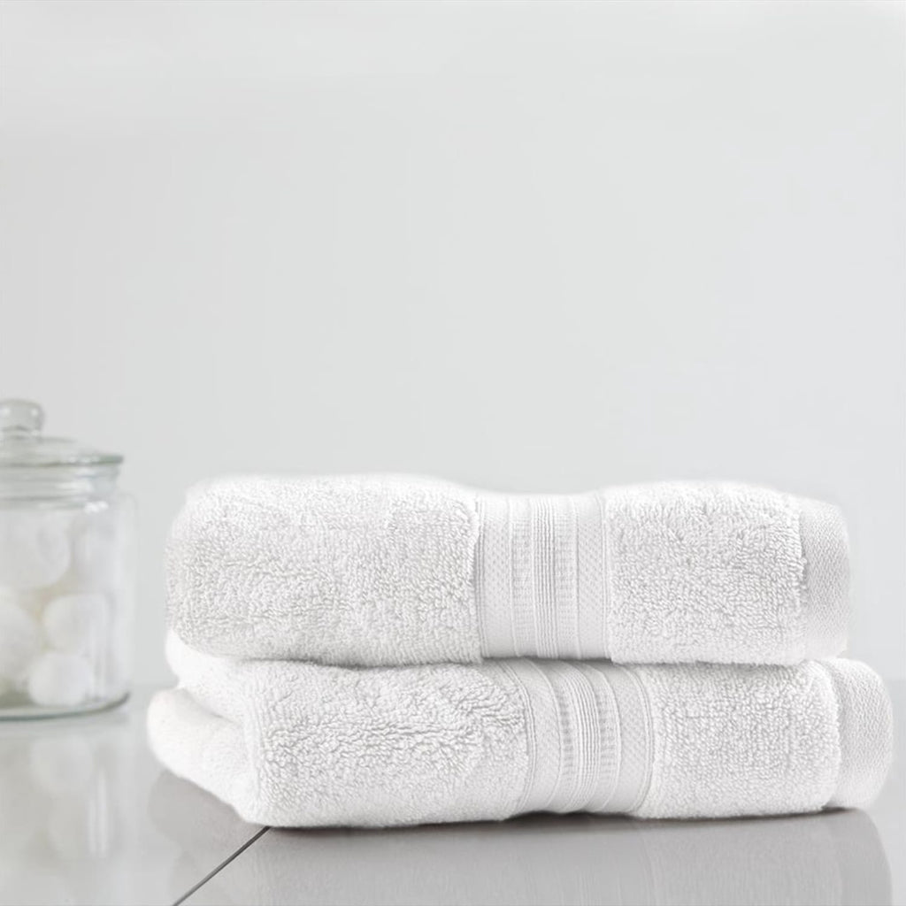 Home Collections White 2 Luxury Hand Towels, product image 2