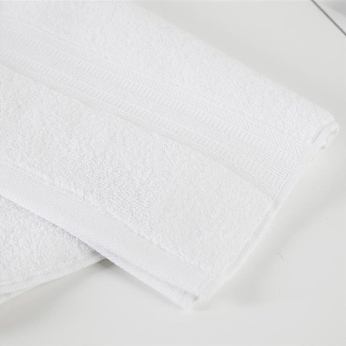 Home Collections White 2 Luxury Hand Towels, product image 3