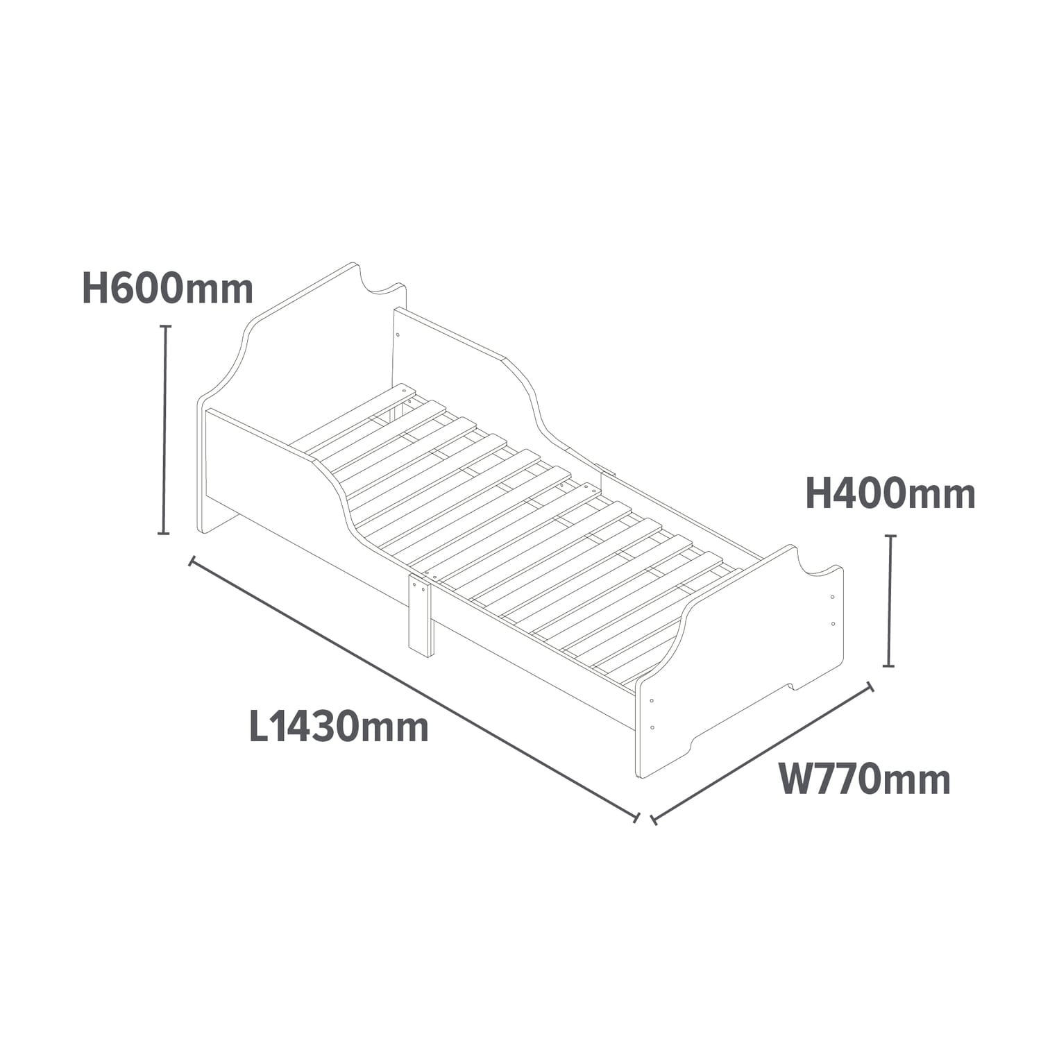 Liberty House Toys Two Tone Bed & 9 Bin Storage Set - White & Green, product image 16
