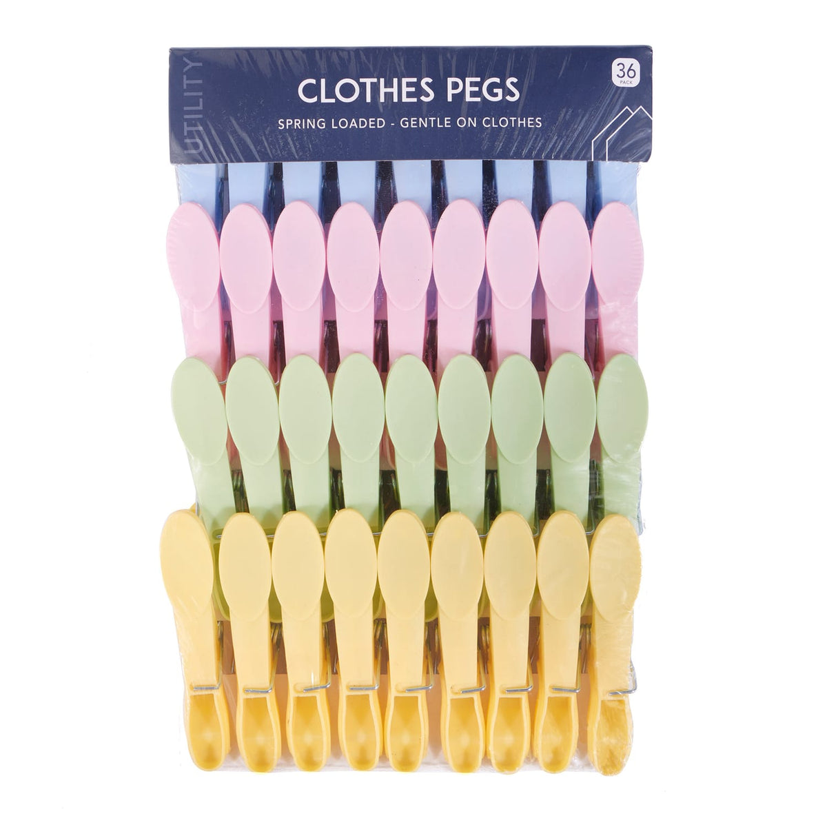 Utility Clothes Pegs 36 Pack